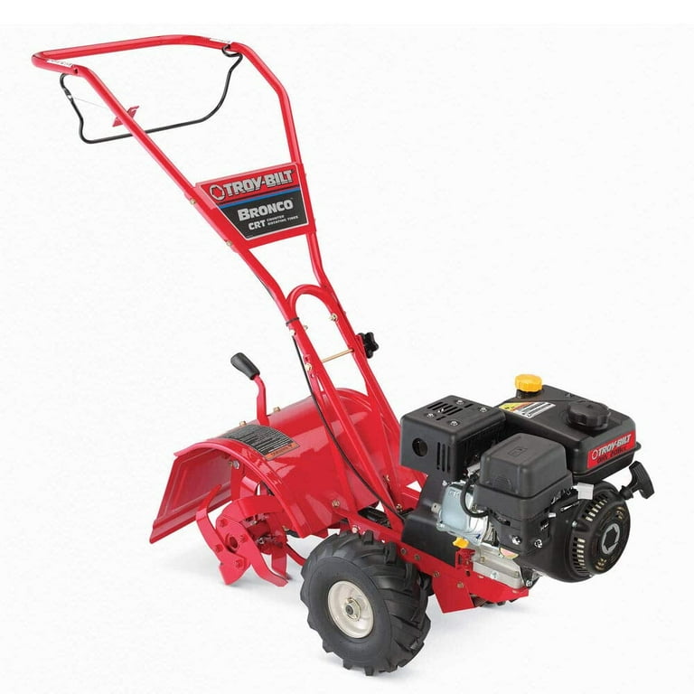 Troy-Bilt Bronco CRT Rear-Tine Gas Powered Garden Tiller - Walmart.com