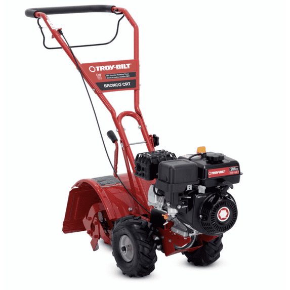 Troy-Bilt Bronco CRT Tiller | 208cc Engine | 14" Rear Tine Tiller