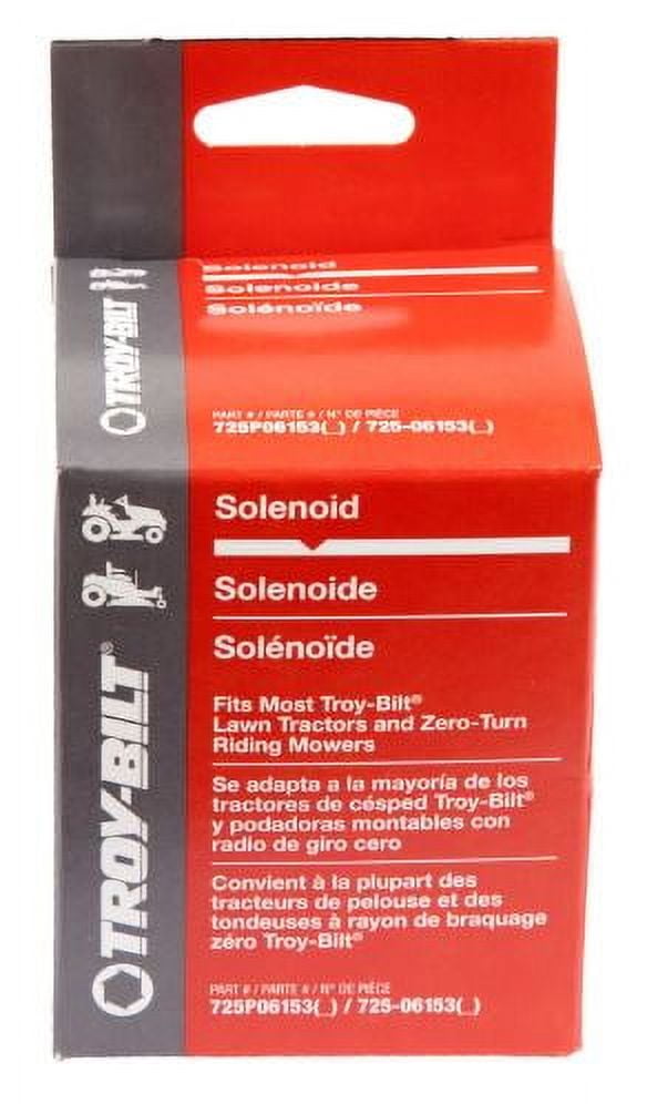 Troy-Bilt Genuine Parts 490-250-Y036 Solenoid for Lawn Tractors and Zero-Turn Mowers