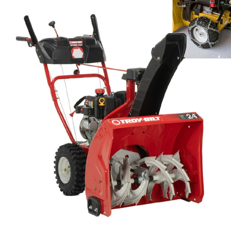 Troy Bilt MTD Storm 24 in. 208 cc Two Stage Gas Snow Blower with