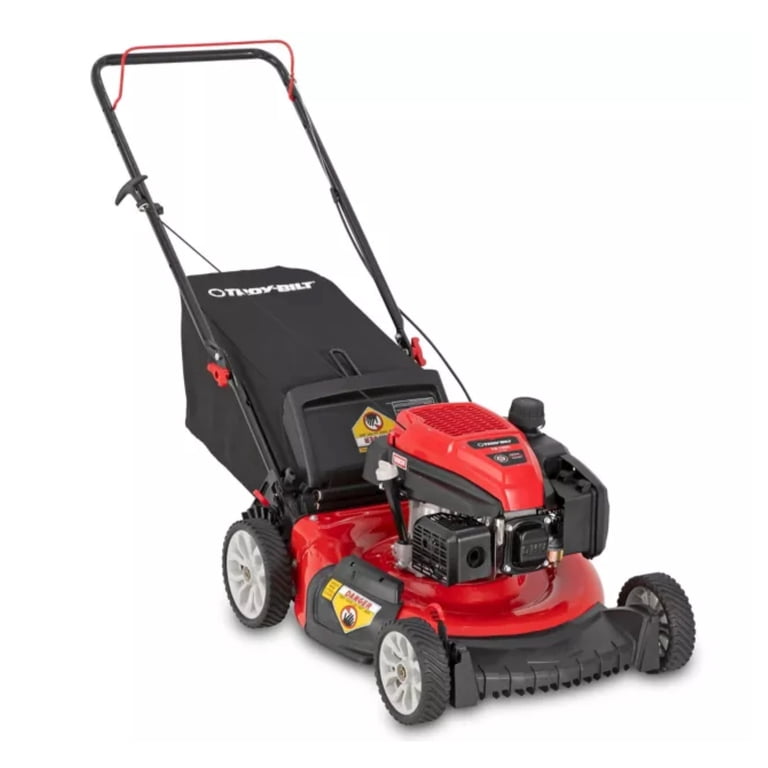 Troy-Bilt TB120C | 21in 163cc Walk Behind Push Mower | 3-in-1 Deck