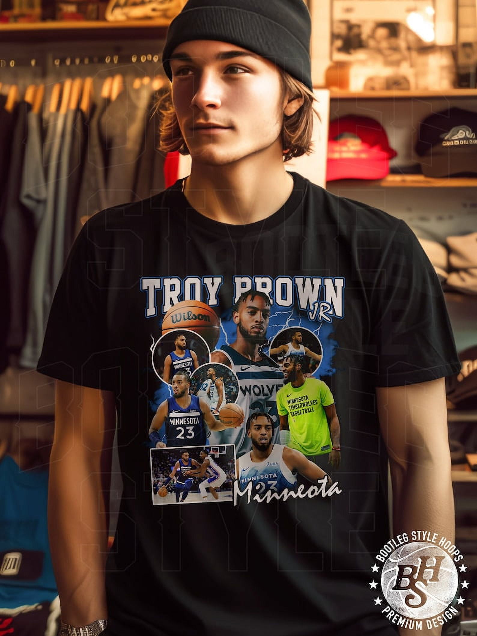 Troy Brown, Jr. Shirt - Walmart.com