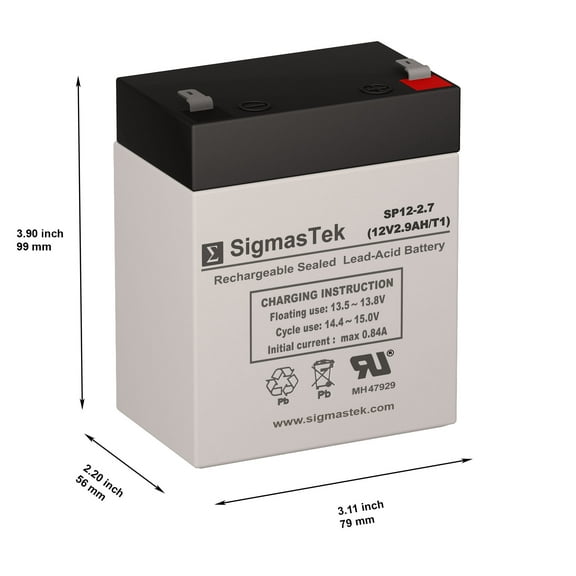 Troy Built Tillers 1909647 Lawn Mower Battery (Replacement)