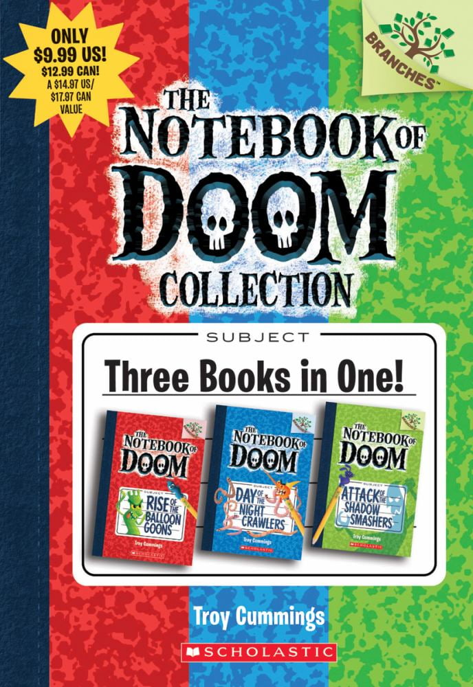 Troy Cummings The Notebook of Doom Collection (Hardcover)