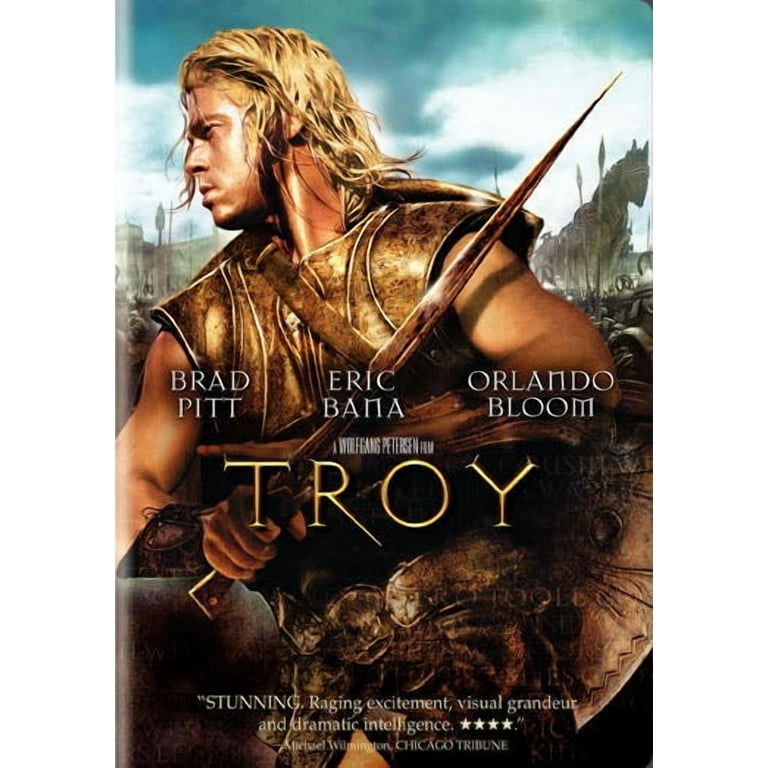 Troy (DVD) Epic War Movie Based on Homer's Iliad - Main Image
