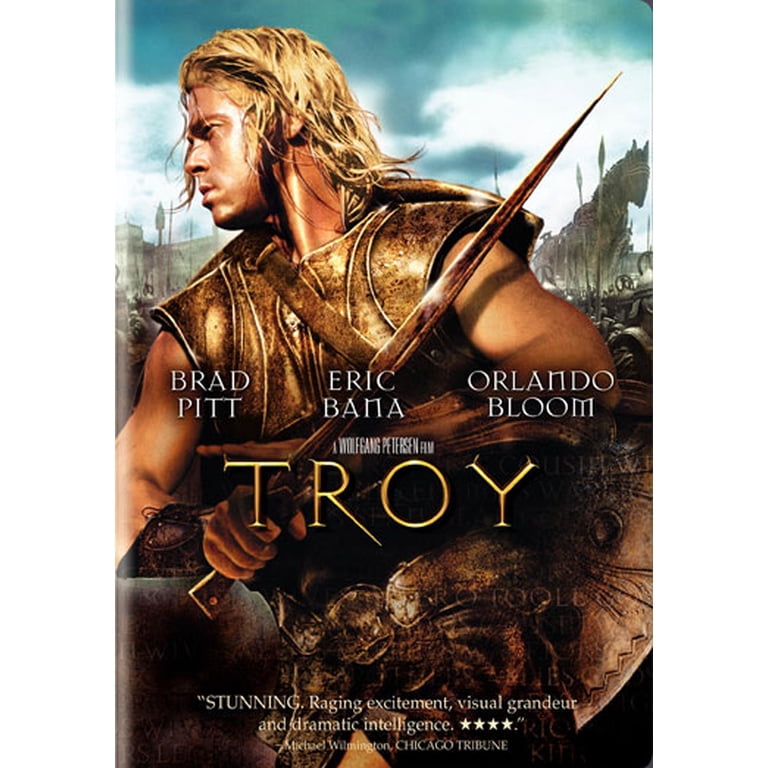 Troy (DVD) - Epic War Movie Based on Homer's Iliad - Walmart.com
