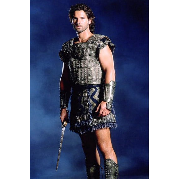 Troy Eric Bana Studio Portrait Holding Sword 24X36 Poster
