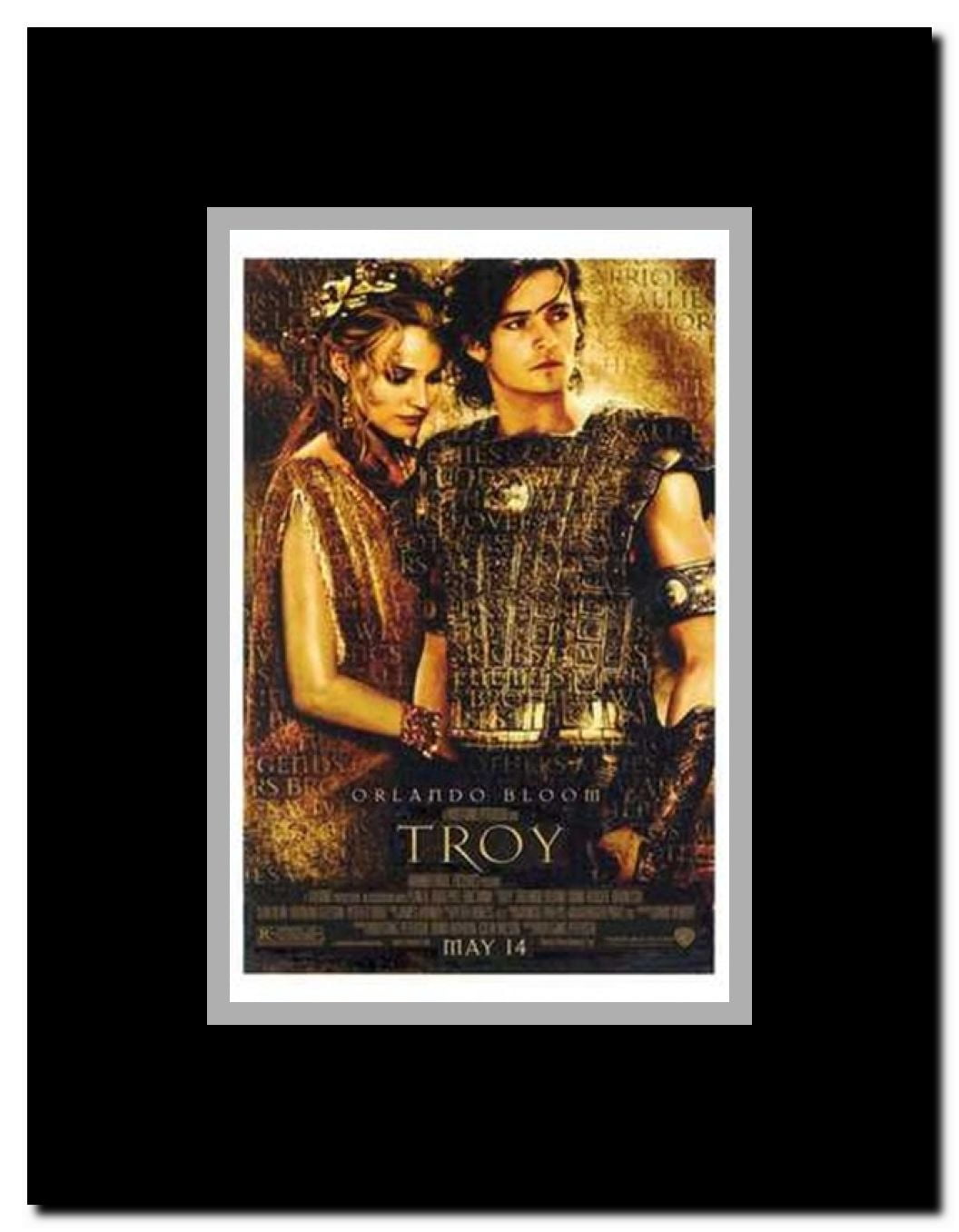 Troy Framed Movie Poster