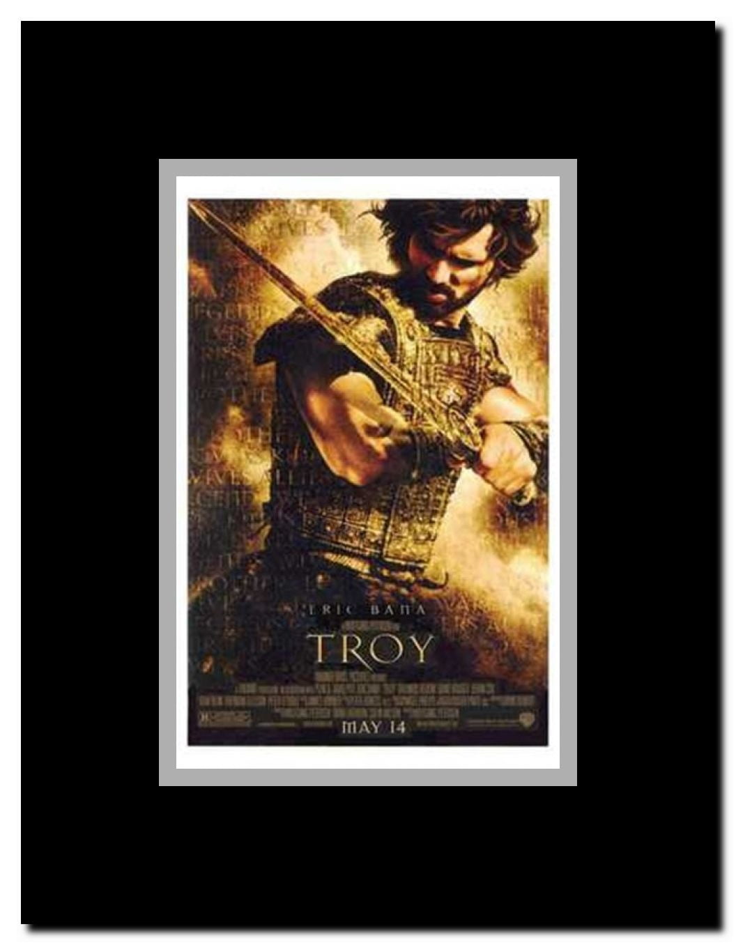 Troy Framed Movie Poster