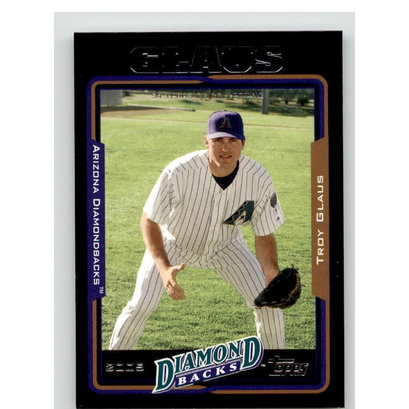 Troy Glaus Card 2005 Topps Black #528