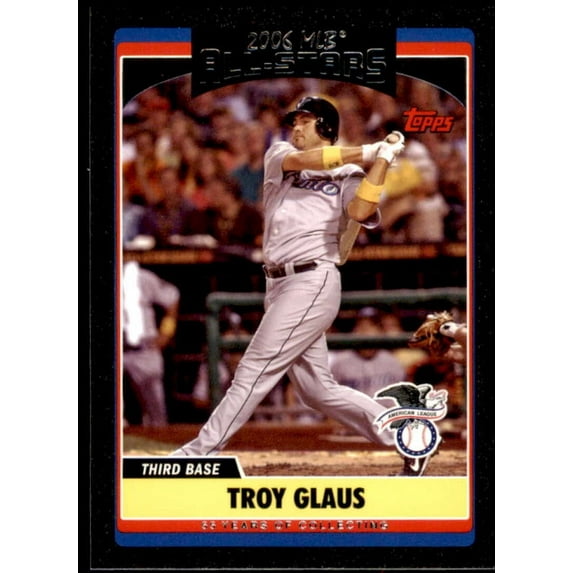 Troy Glaus Card 2006 Topps Update Black #UH267
