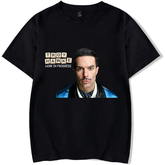 Troy Hawke T-Shirt Women Men Casual Fashion Short Sleeve Tee Streetwear