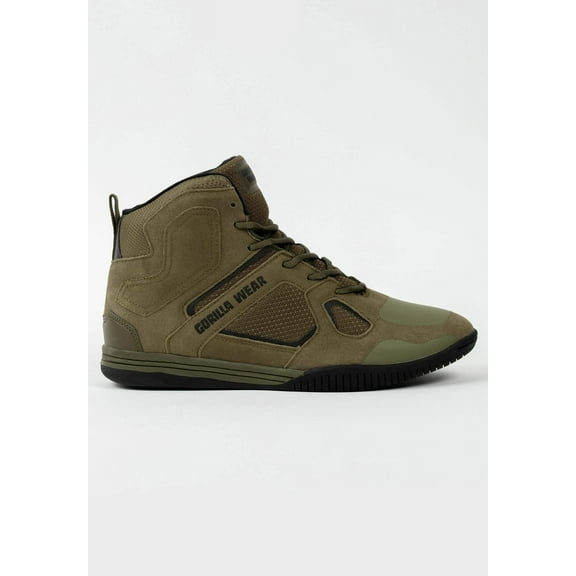 Troy High Tops - Army Green