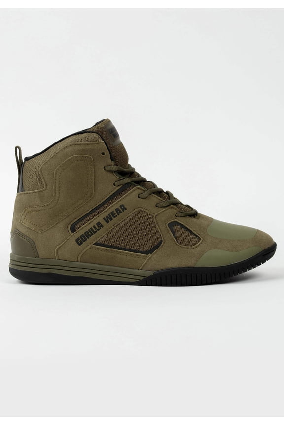 Troy High Tops - Army Green