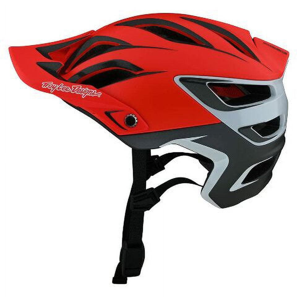 Troy Lee Designs A3 Uno Red Bicycle MTB BMX Helmet Adult XL