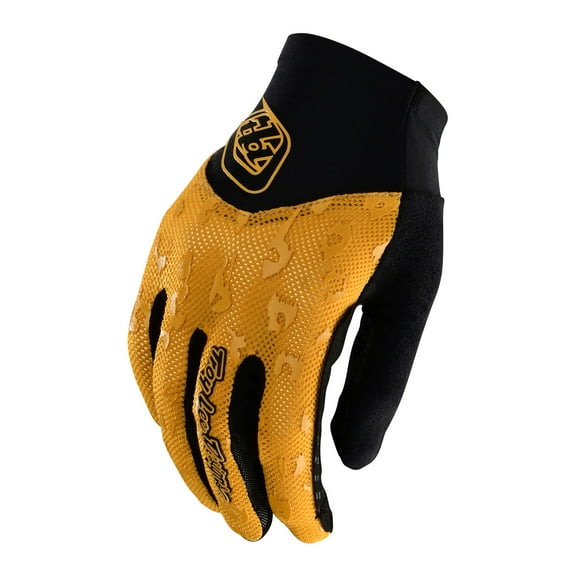 Troy Lee Designs Ace 2.0 Panther Womens MTB Mountain Bike Gloves Honey MD