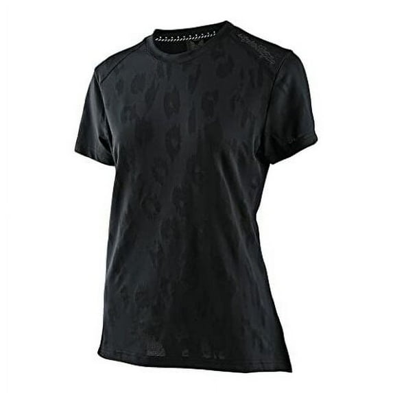 Troy Lee Designs Lilium Jacquar Womens SS MTB Mountain Bike Jersey Black XL