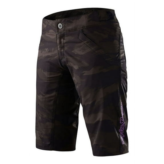 Troy Lee Designs Mischief Womens MTB Mountain Bike Shorts Brushed Camo XS