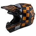 thumbnail image 1 of Troy Lee Designs SE4 Polyacrylite Checker MIPS Men's Off-Road Motorcycle Helmet - Black/Gold / Large, 1 of 10