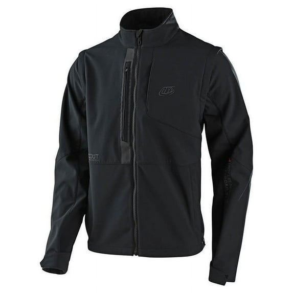 Troy Lee Designs Scout Traverse Mens MX Offroad Jacket Black LG