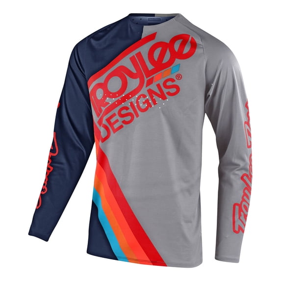 Troy Lee Designs Se Pro Tilt Navy Light Gray Jersey