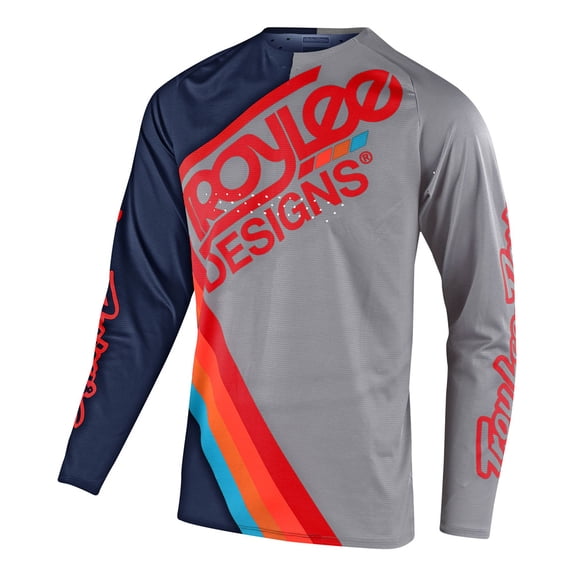 Troy Lee Designs Se Pro Tilt Navy Light Gray Jersey