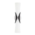 thumbnail image 1 of Troy Lighting B2102 Muncie 2 Light 21" Tall Wall Sconce - Polished Nickel / Soft Black, 1 of 1