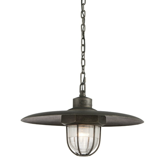 Troy Lighting F3897 Acme 13" Tall 1 Light Pendant - Silver