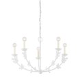 thumbnail image 1 of Troy Lighting F4428 Florian 5 Light 28" Wide Chandelier - White, 1 of 1