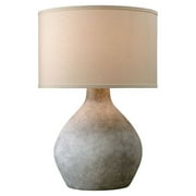 Troy Lighting Ptl1008 Zen 1 Light 27" Tall Vase Table Lamp - Alabastrino