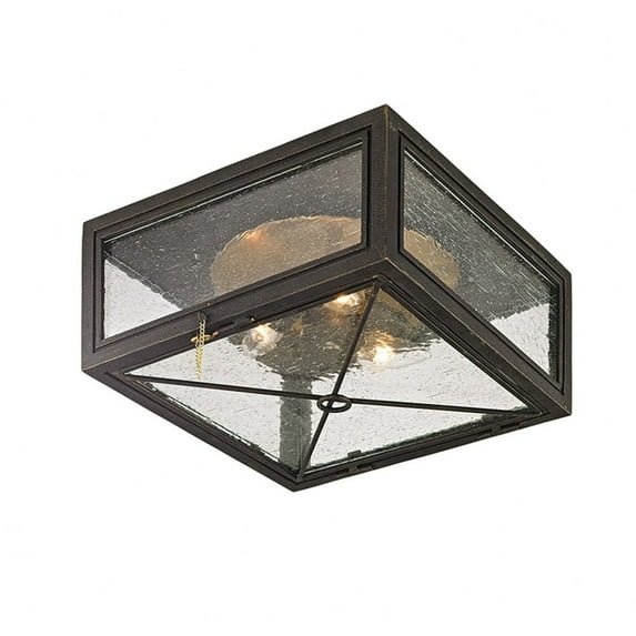 Troy Lighting - Randolph - Three Light Outdoor Flush Mount