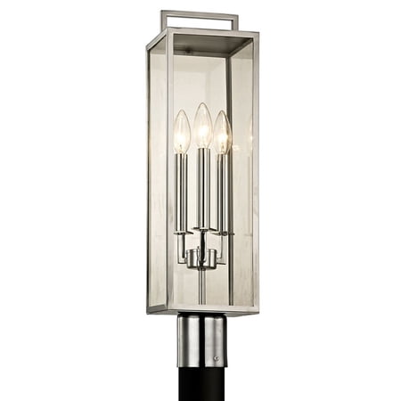 Troy Lighting - Three Light Post Lantern - Beckham-3 Light Outdoor Post