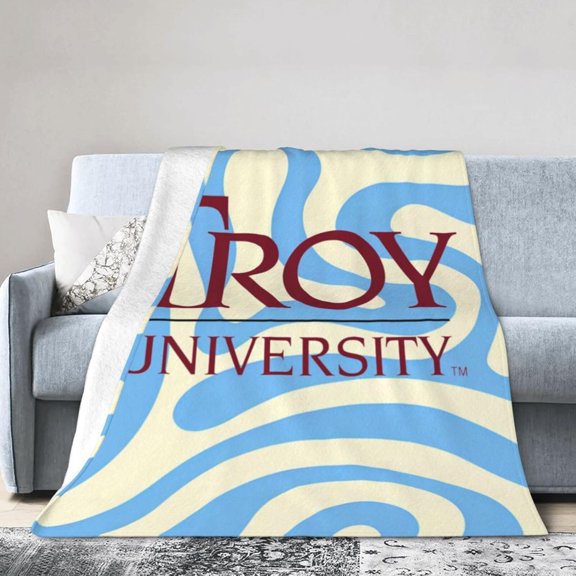 Troy University Flag Ultra-Soft Micro Fleece Blanket Soft Comfortable Flannel Blanket Available for Bed Couch Living Room