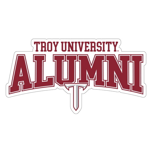 Troy University Laser Cut Alumni Vinyl Sticker - Officially Licensed (3-Inch)