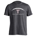 thumbnail image 1 of Troy University Trojans Football Laces Out Logo T-Shirt, 1 of 4