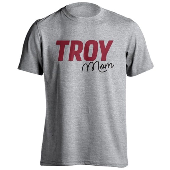 Troy University Trojans Proud Parent Mom Short Sleeve T-Shirt
