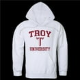 thumbnail image 1 of Troy University Trojans Seal Hoodie, White - 2XL, 1 of 1