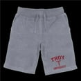 thumbnail image 1 of Troy University Trojans Seal Shorts, Heather Grey - Extra Large, 1 of 1