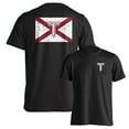 thumbnail image 1 of Troy University Trojans State of Alabama Flag Pride Short Sleeve T-Shirt, 1 of 3