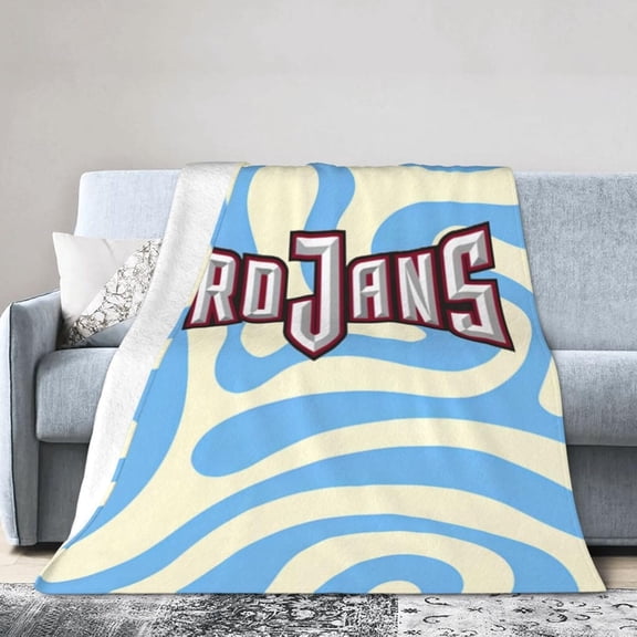 Troy University Ultra-Soft Micro Fleece Blanket Soft Comfortable Flannel Blanket Available for Bed Couch Living Room