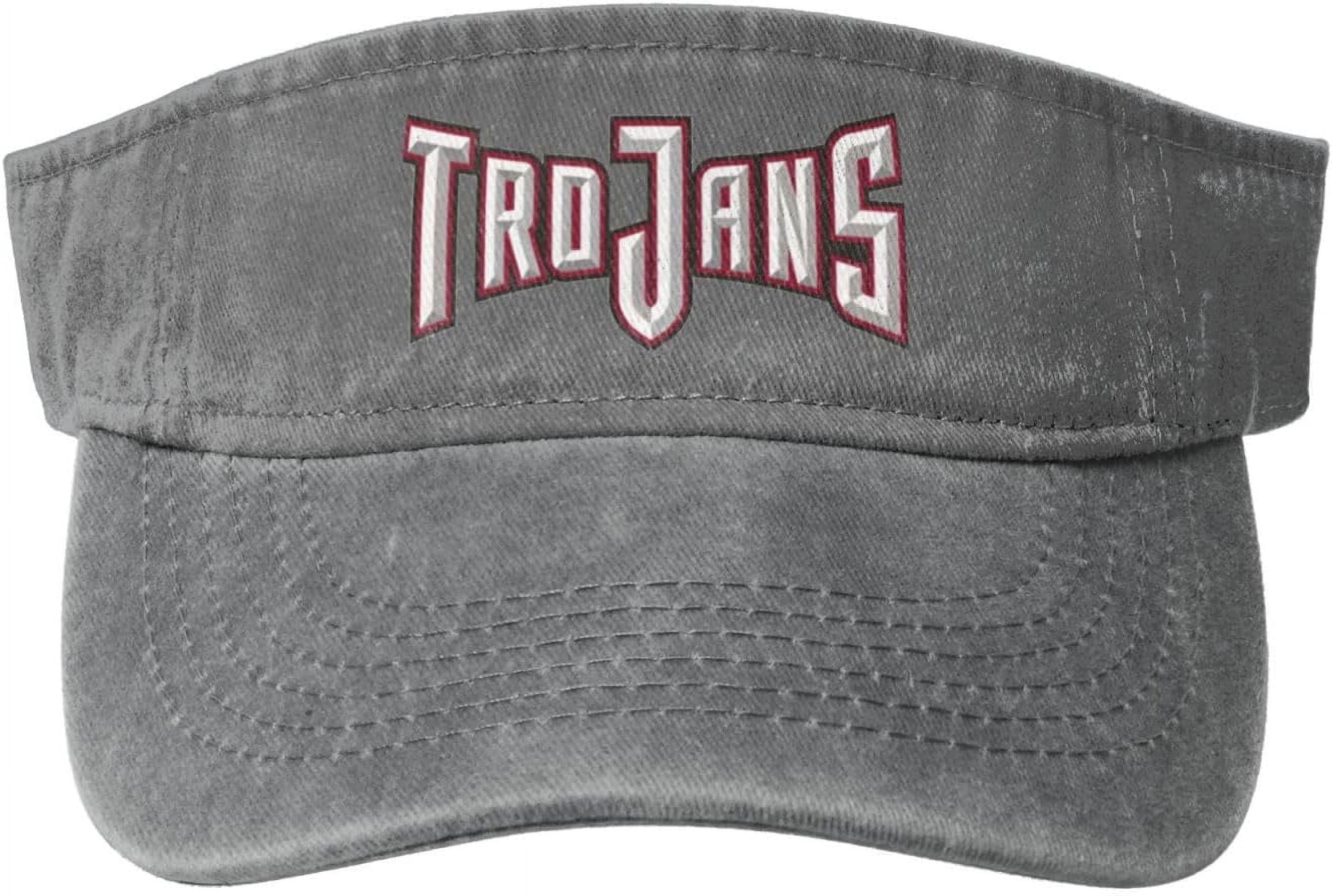 Troy University Washed Cowboy Empty Top Baseball Sun Cap