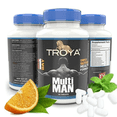 thumbnail image 1 of Troya Multiman Multivitamins for Men, Adults Daily Health Supplement, 180 Capsules, 3 Pack, 1 of 8