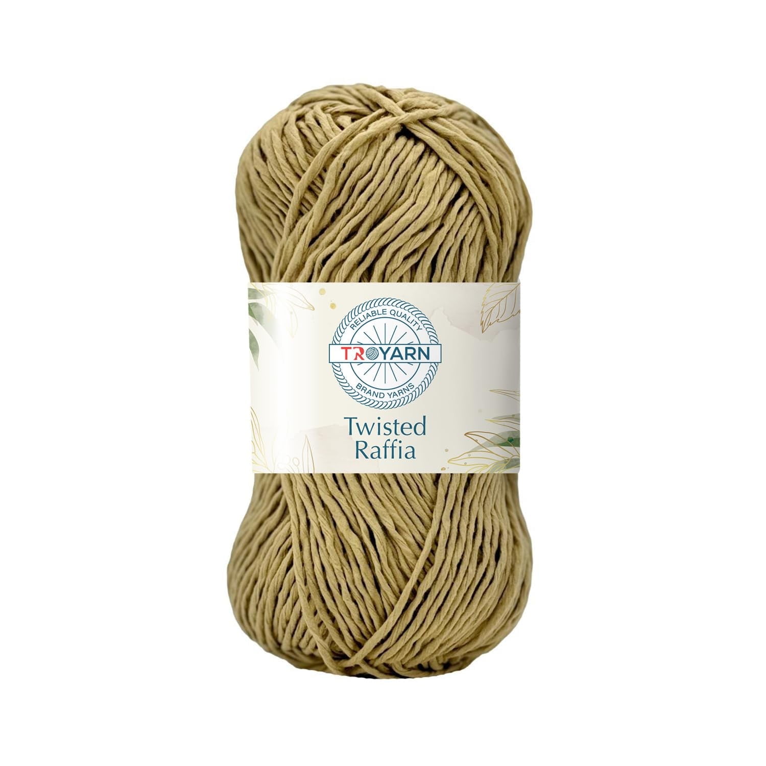 Troyarn Twisted Raffia Yarn for Crafting and Design,Raffia for Creative ...