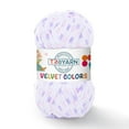 thumbnail image 1 of Troyarn Velvet Colors Chenille Baby Blanket Yarn Amigurumi Yarn for Crocheting and Knitting Super Bulky 100 gr (131 yds) (10210), 1 of 9
