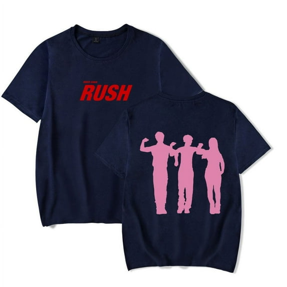 Troye Sivan Rush Merch T-shirt Women Men Crewneck Fashion Short Sleeve Streetwear
