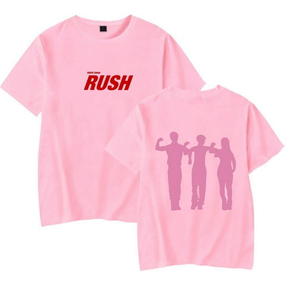 Troye Sivan Rush Merch T-shirt Women Men Crewneck Fashion Short Sleeve Streetwear