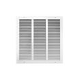 thumbnail image 1 of Tru Aire 16 in. H X 16 in. W 1-Way Powder Coat White Steel Return Air Grille, 1 of 1