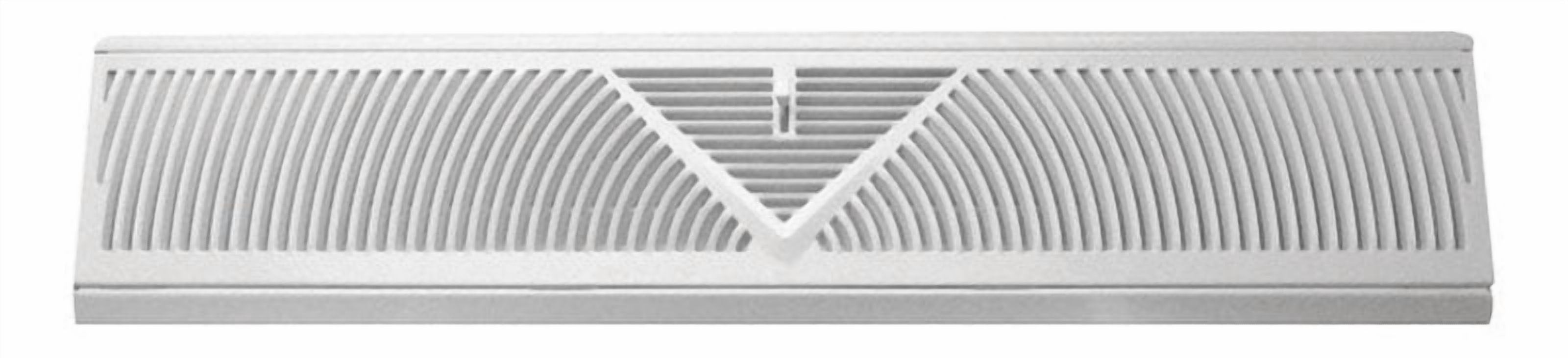 BASEBOARD DIFFUSER24"WHT (Pack of 1)