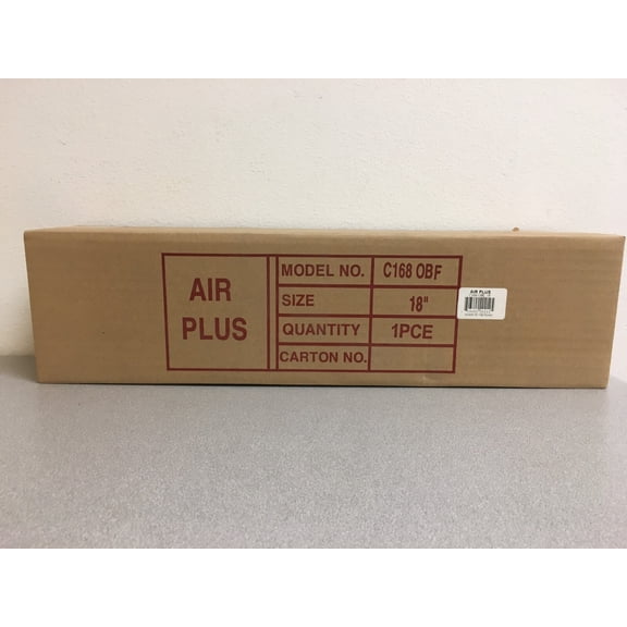 Tru Aire C168OBF18 4 in. H X 18 in. W 2-Way Oak Brown Wood Baseboard Diffuser