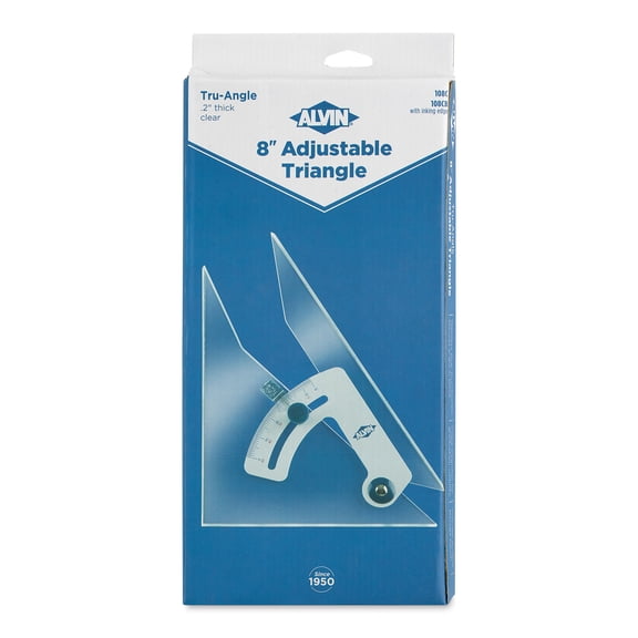 Alvin 8" Adjustable Triangle